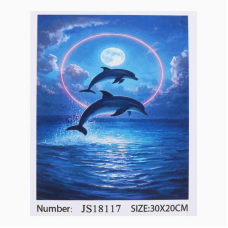 Алмазна мозаїка 18117 (50) “TK Group“, 20х30 см, в коробці