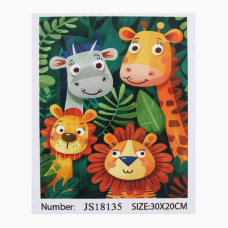 Алмазна мозаїка 18135 (50) “TK Group“, 20х30 см, в коробці