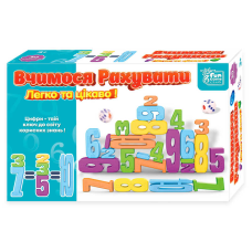 гр Математична гра “Вчимося рахувати“ 44735 (24) “4FUN Game Club“, 30 елементів, кубик, в коробці