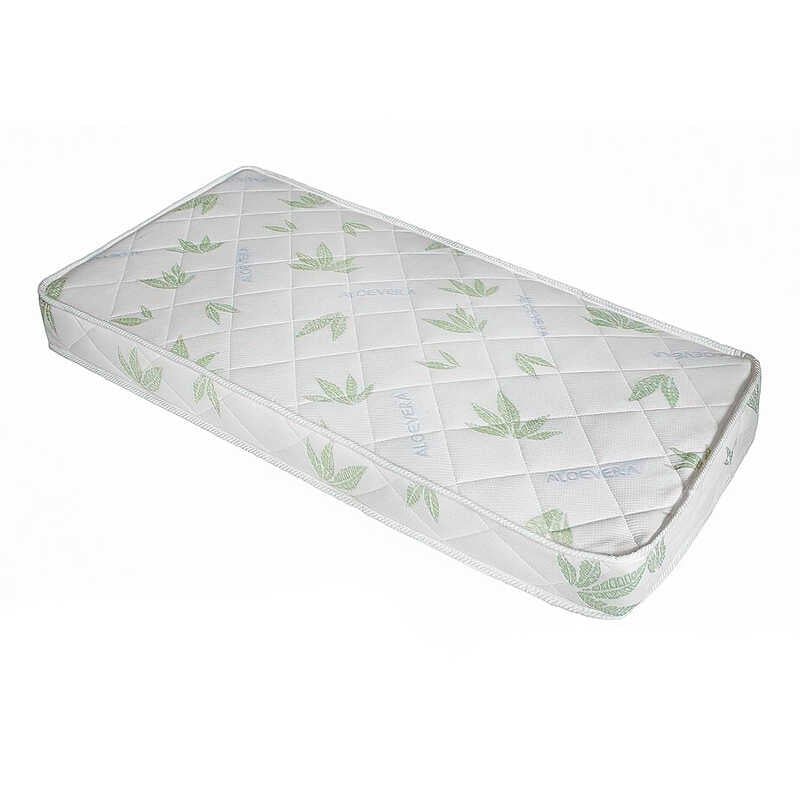 гр Матрац дитячий ортопедичний “Twins“ 20500811 NEW КПК (стрейч-жаккард) 60*120*12 см. АЛОЕ ВЕРА “Homefort“