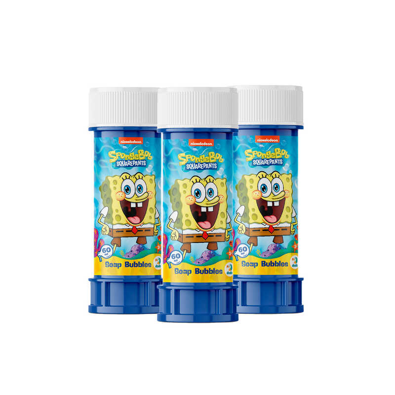 гр Мильні бульбашки “Sponge Bob“ в ас. Об’єм 60 мл. 200592 (1) ЦІНА ЗА 36 ШТ У БЛОЦІ “DoDo“