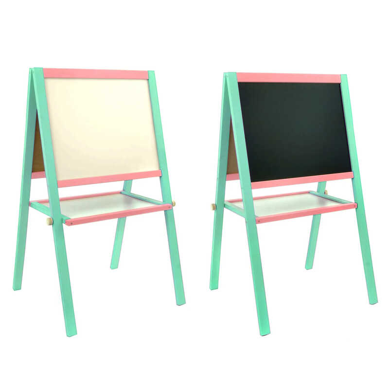 гр Мольберт 50 * 40 см. салатово-рожевий 50318 (1) “ІГРУША“