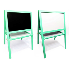 гр Мольберт вел. (1) магнітний, салатовий, 08768 “Ігруша“ / дошка ш60 * в40см, підставка ш100 * в65см / одна сторін