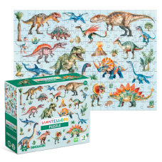 гр Монтессорі пазл “Динозаври“ 300631 (24) “DoDo“, 200 елементів, 33х47 см, в коробці