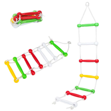 гр Мотузкова драбина №1 7008 (5) “Bamsic“, розмір: 23х147 см, 7 перекладин, мотузка, в сітці