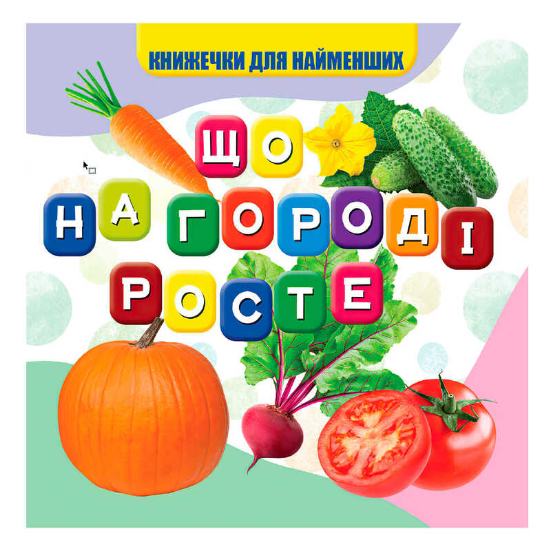 гр Моя перша книжка “Що росте на городі“ (20) 9789669754462 “Jumbi“