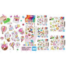 Алмазна мозаїка C 64272 (280) 23 наліпки, алмази, тарілочка, стилус, віск, ВИДАЄТЬСЯ МІКС ВИДІВ, в коробці