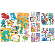 Алмазна мозаїка C 64273 (250) 6 наліпок, закладка, листівка, інструменти, в коробці