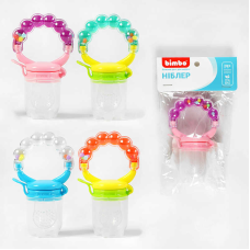 гр Ніблер C 63876 (480) “Bimbo“, 4 види, брязкальце, в пакеті, ВИДАЄТЬСЯ ТІЛЬКИ МІКС ВИДІВ