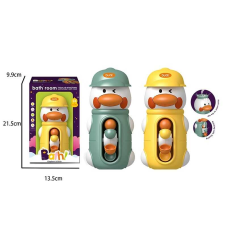 Іграшка для ванни 558-7 A (96/2) 2 кольори, “Каченя”, млин, присоски, в коробці