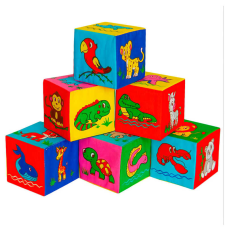 гр Набір MC 090601-11 кубиків “Зоопарк“ (20) “Масік“, 6 кубиків, в пакеті