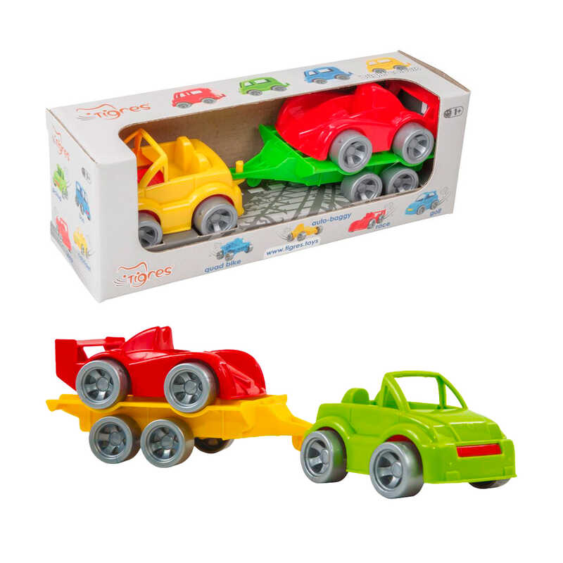 гр Набір авто “Kids cars Sport“ 39542 (20) “Tigres“, кабріолет + перегонове авто
