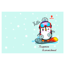 гр Набір білого картону 00013 (А4, 9 арк.) (1)