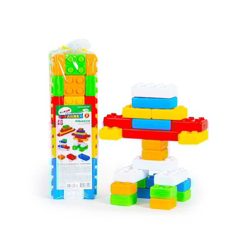 гр Конструктор “Цеглинки №2“ 115/20 (12) “BAMSIC“ 40 деталей, в пакеті гр Конструктор “Цеглинки №2“ 115/20 (12) “BAMSIC“ 40 деталей, в пакеті