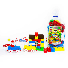 гр Конструктор №2 115/9 (12) “BAMSIC“ 114 деталей, у пакеті