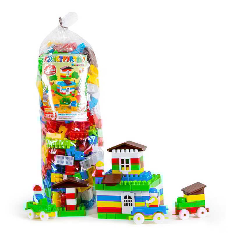 гр Конструктор №5 115/12 (4) “BAMSIC“ 283 деталі, у пакеті