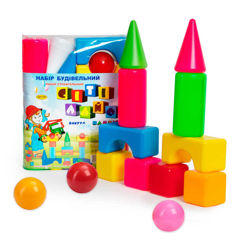 гр Сіті лайф “Малий вак“ 101 (15) “BAMSIC“ 16 деталей, в пакеті