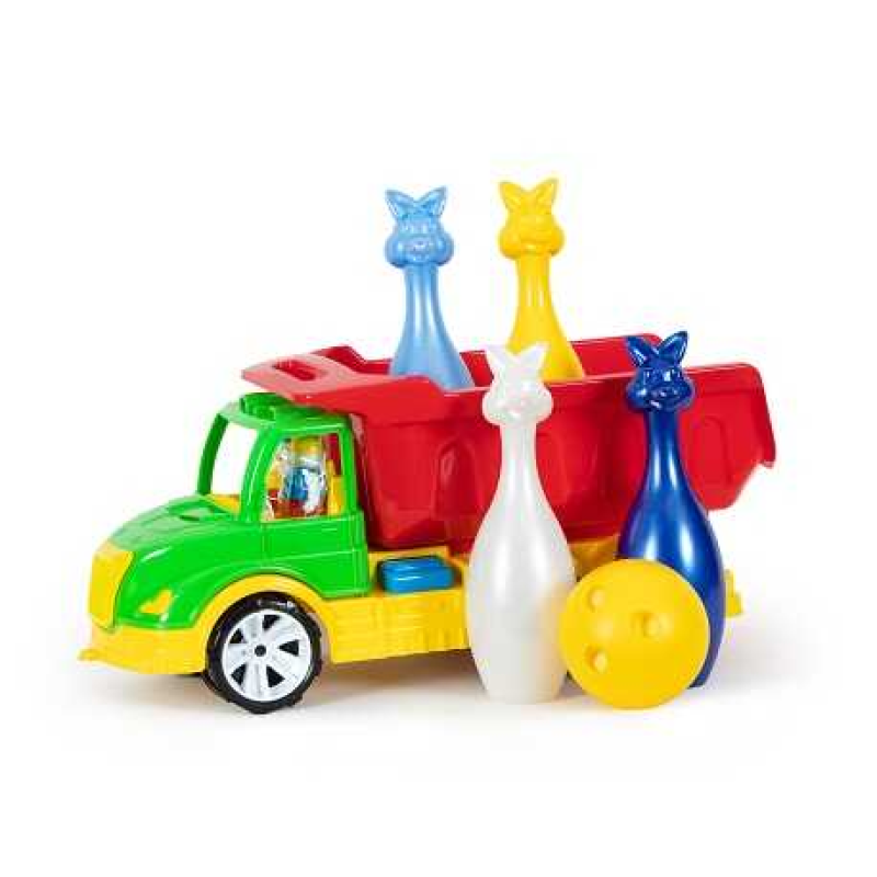 гр Машинка “Самоскид Mati з кеглями“ 009/16 (3) “BAMSIC“, в сітці гр Машинка “Самоскид Mati з кеглями“ 009/16 (3) “BAMSIC“, в сітці