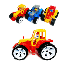 гр Трактор BAMS - кольорова кабіна 007/6 (12) “BAMSIC“ фігурка людини, каталка, в сітці