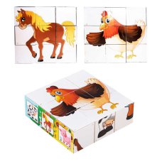 гр Набір дитячий Кубики “Свійські тварини“ 0411 (21) “BAMSIC“