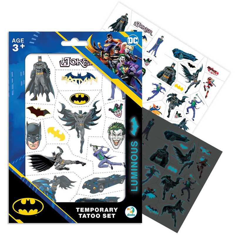 гр Набір дитячих тимчасових татуювань “Герої“ 200548 (50) “DoDo“, 40 татуювань (2 аркуші)