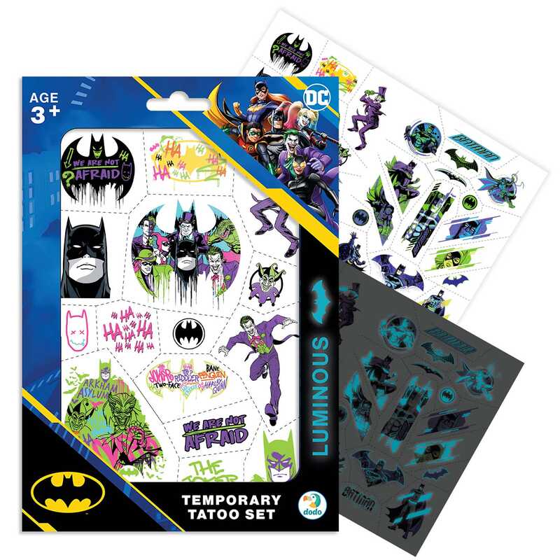 гр Набір дитячих тимчасових татуювань “Команда“ 200547 (50) “DoDo“, 40 татуювань (2 аркуші)