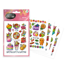 гр Набір дитячих тимчасових татуювань “Солодкі мрії“ 301102 (48) “Dodo“