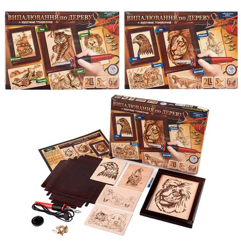 гр Набір для випалювання УКР WD-01-01U (6) “ДАНКО ТОЙС“