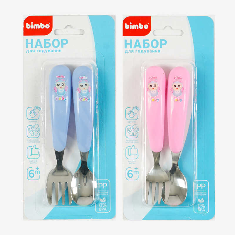 гр Набір для годування C 63880 (192) “Bimbo“, 2 види, на листі