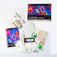 гр Набір для дослідів “Незвичайна наука №2“ 10114156У (17) “Ранок“, 4 досліди, в коробці