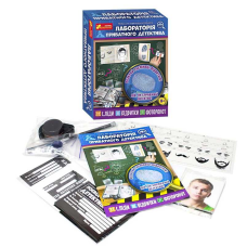 гр Набір для експериментів “Лабораторія приватного детектива“ 12132066У(26) “Ранок“