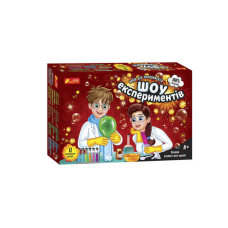 гр Набір для експериментів 12114151У “Шоу експериментів“ 0390У (6) “Ранок“