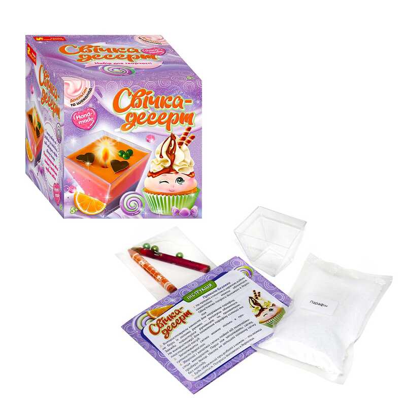 гр Свічка-десерт “Тірамісу“ 10100526 (24) “Ранок“