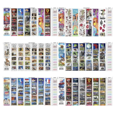 гр Набір закладок для книг, 6 шт. (90) ЗК-01-00 “Апельсин“ ВИДАЄТЬСЯ МІКС ВИДІВ