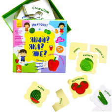 гр Набір карток “Який? Яка? Яке? На городі“ КН992002У (14) “Кенгуру“