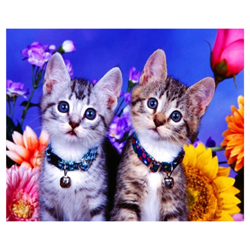 Алмазна мозаїка JS 20419 (50) “TK Group“, “Тварини“, 30х20 в коробці