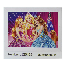 Алмазна мозаїка JS 20452 (50) “TK Group“, в коробці 30х20