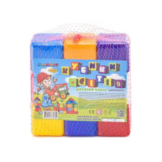 гр Набір кубиків “Сіті 9“ 027 (24) “BAMSIC“ 9 штук, 6х6см, в сітці