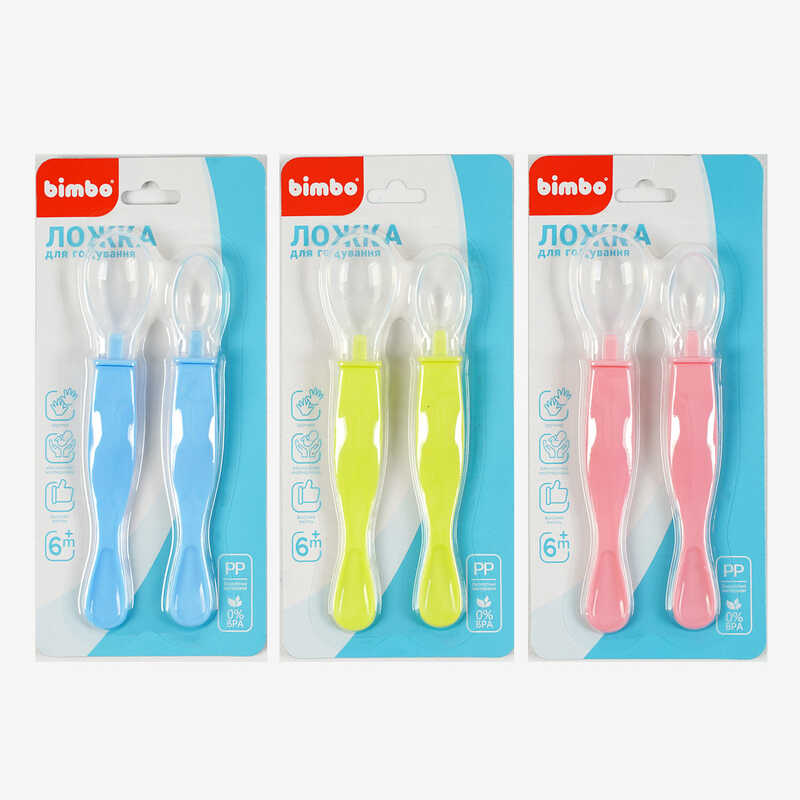 гр Набір ложечок C 63883 (288) “Bimbo“, 3 види, на листі, ВИДАЄТЬСЯ ТІЛЬКИ МІКС ВИДІВ