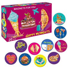 гр Набір магнітів “Happy moments“ ML4031-53 EN (10) “Magdum“ 20 магнітів, в коробці