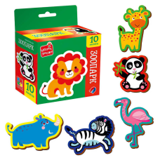 гр Набір магнітів “Зоопарк“ VT3106-39 (30) “Vladi Toys“, 10 елементів, у коробці