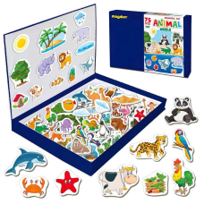 гр Набір магнітів “Світ тварин“ ML4032-05 EN (10) “Magdum“, 75 магнітів, магнітна дошка, в коробці