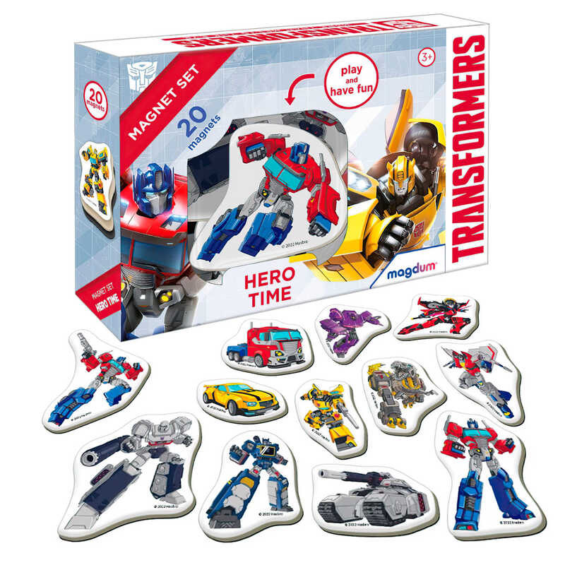 гр Набір магнітів ME 5031-41 “Трансформери. Час героїв“ (60) “Magdum“