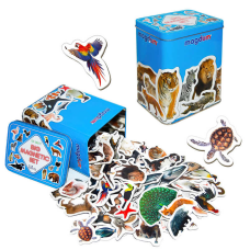 гр Набір магнітів ML4032-24 EN (16) “Magdum“, 110 елементів, тварини, в коробці