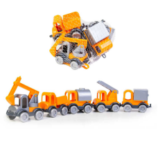 гр Набір машин “Kid cars“ 39371 (20) “Tigres“, “Спецтехніка“, 5 шт, в сітці