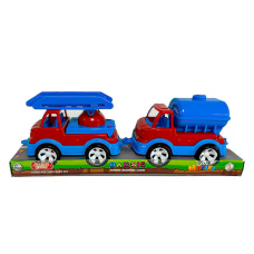 гр Набір машин “Mini Matiki“ (пожежна, водовоз) 002/11 (40) “Bamsic“, планшет