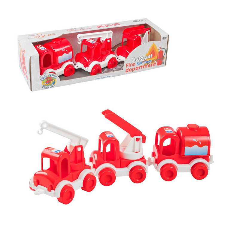 гр Набір машинок “Kids cars“ 39547 (32) “Tigres“, “Пожежна техніка“, в коробці гр Набір машинок “Kids cars“ 39547 (32) “Tigres“, “Пожежна техніка“, в коробці