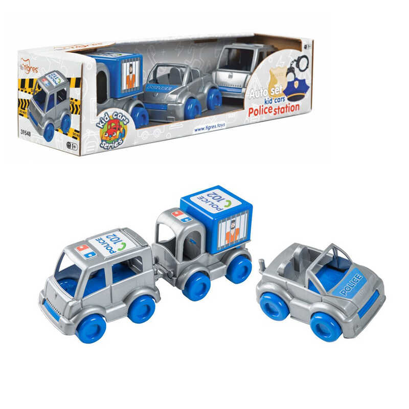 гр Набір машинок “Kids cars“ 39548 (32) “Tigres“, “Поліція“, в коробці гр Набір машинок “Kids cars“ 39548 (32) “Tigres“, “Поліція“, в коробці
