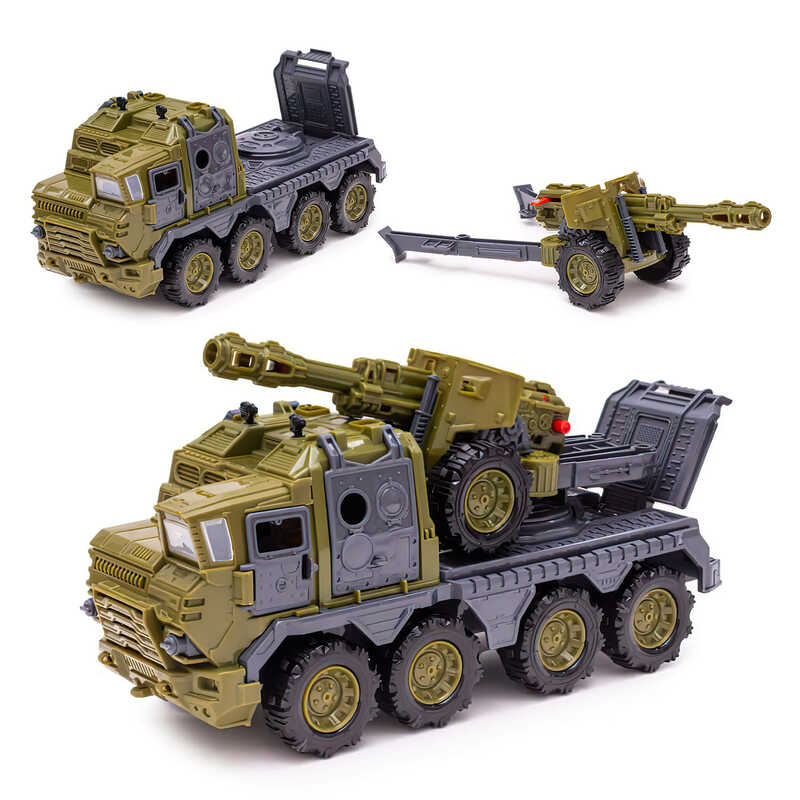 гр Набір Мобільний артилерійський комплекс 336 в.2 (16) “Orion“, стріляє снарядами, відкриваються двері, мішень, рухомі елементи, в сітці