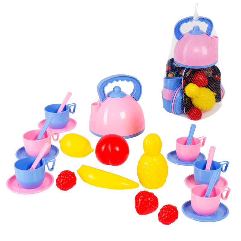 гр Набір посуду “Magic Picnic“ 4910 (8) “Bamsic“, посудка, продукти, чайник, в сітці